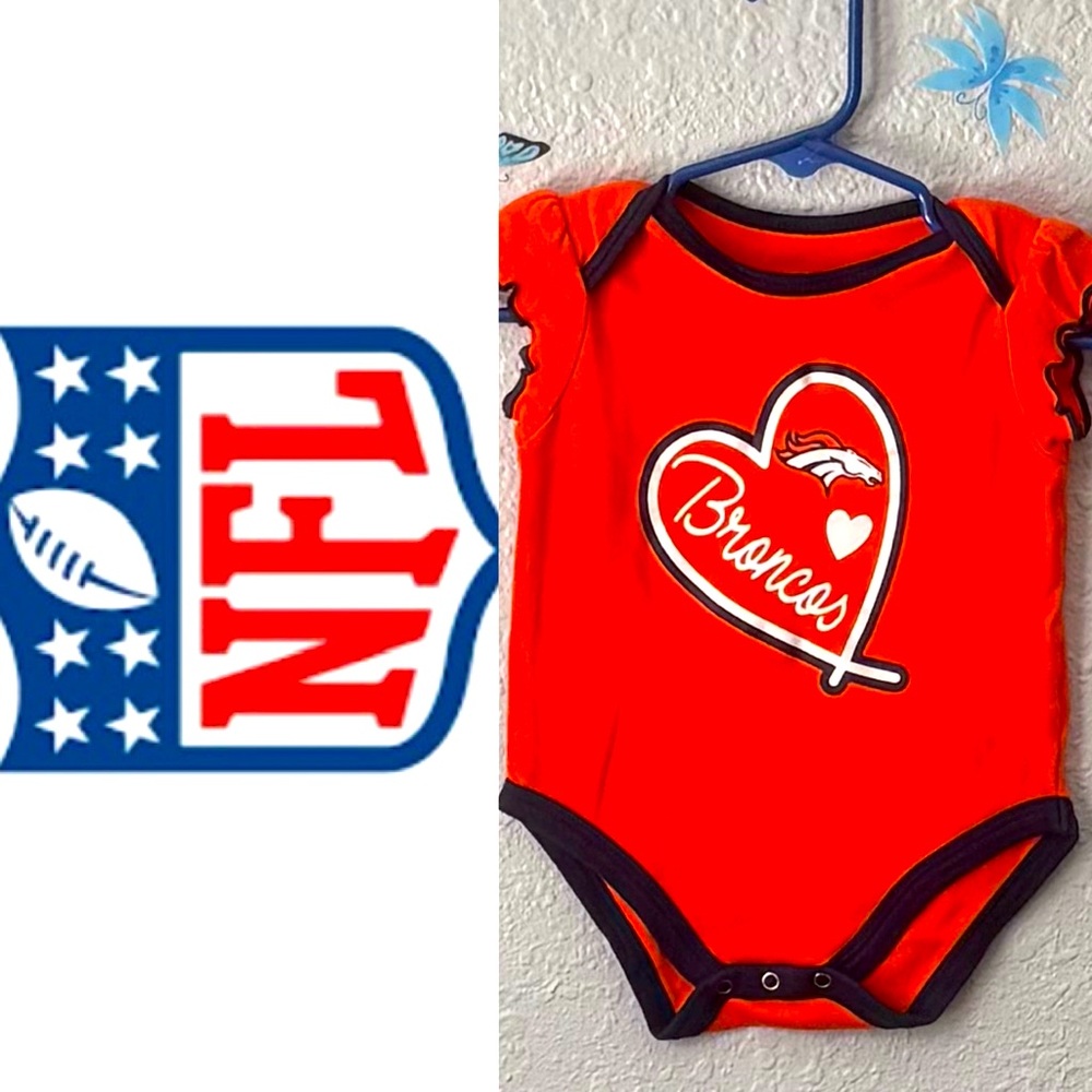 🏈NFL Denver Broncos Baby Onesie